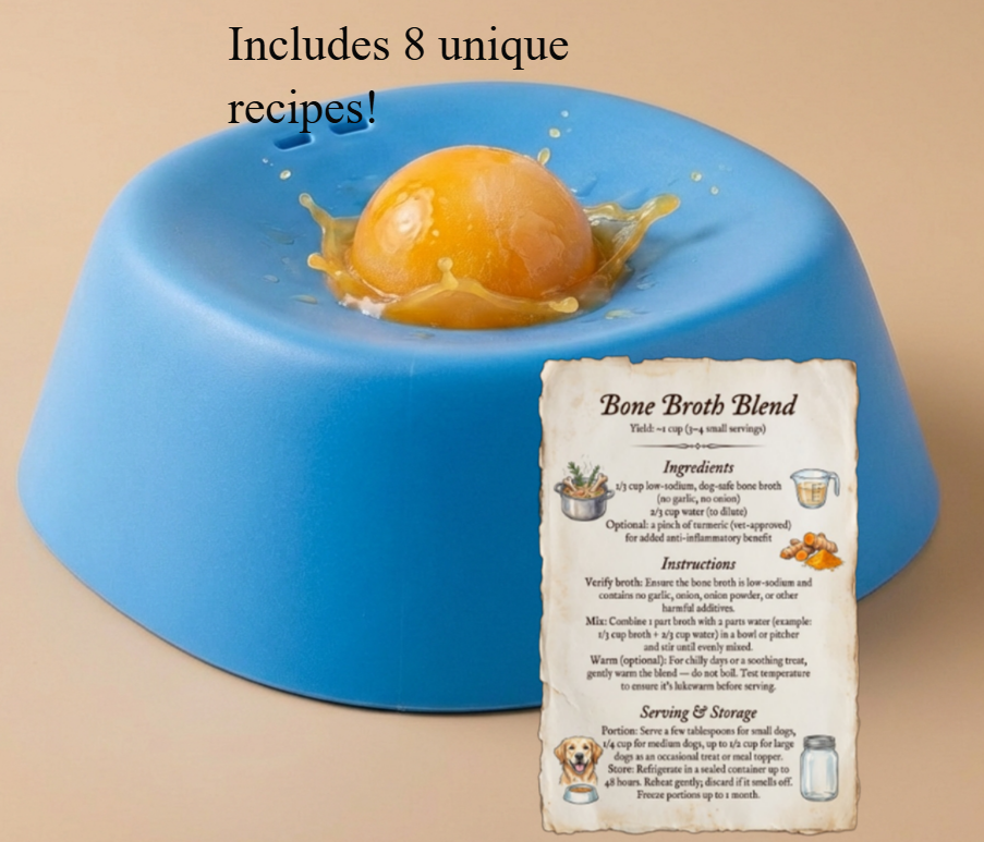 LickLuxe: The Gourmet Treat Bowl + Recipe Guide